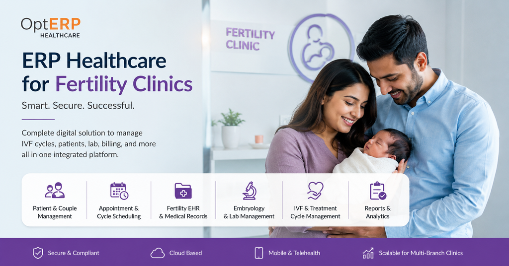 Transforming Fertility Care with ERP & EMR: The Future of Digital Fertility Clinics - Cover Image
